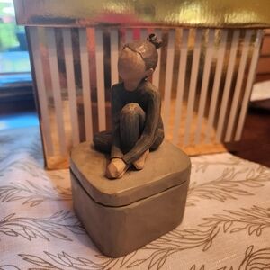 Vintage Willow Tree "The Dancer" figurine trinket box